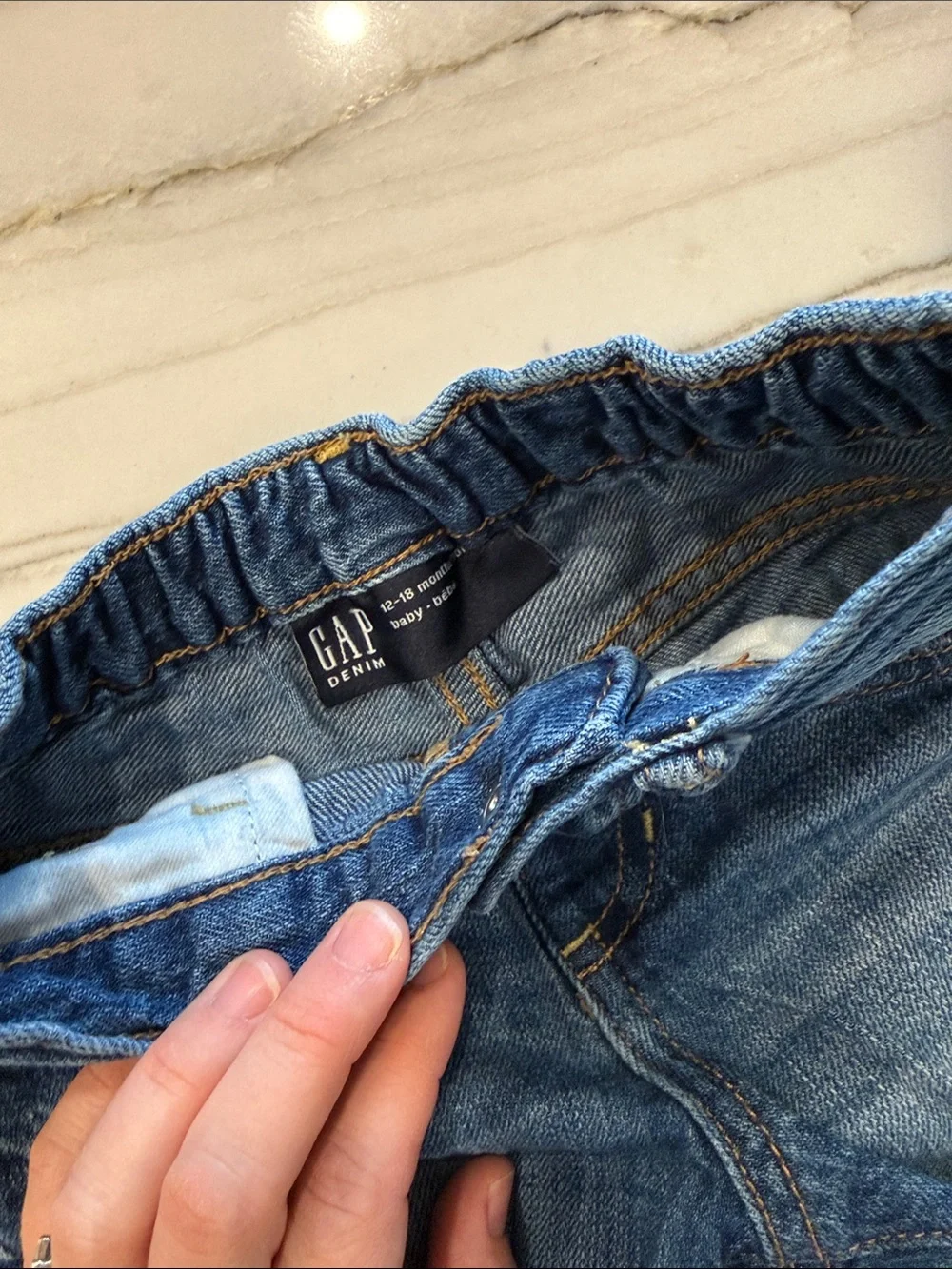 Baby Gap Blue Denim Shorts